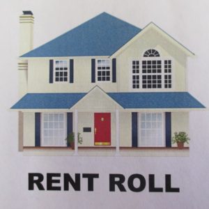 Rent Roll Wanted